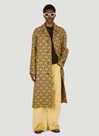 G Rhombi Coat in Yellow