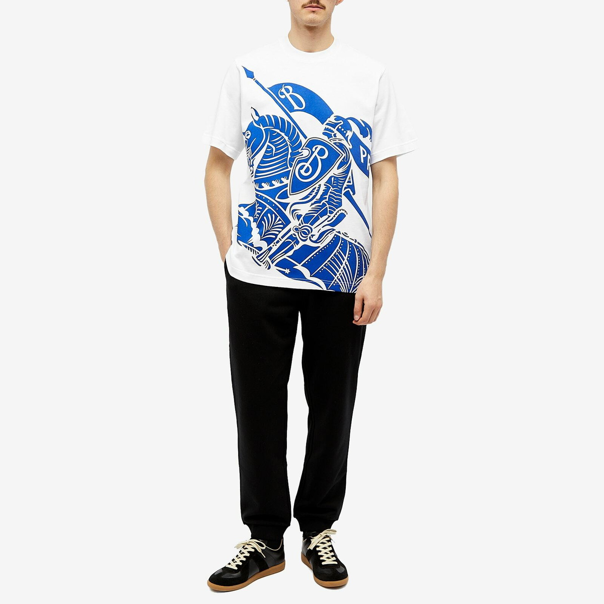 BURBERRY バーバリー EKD Knight ナイト ロゴ Tシャツ Burberry Men's EKD T-Shirt in Knight Burberry