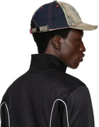 Diesel Blue Treated Denim Cap