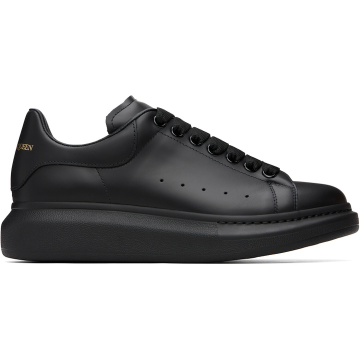 Photo: McQueen Black Oversized Sneakers