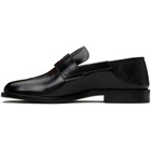 Maison Margiela Black Tabi Silp-on Loafers