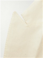 De Petrillo - Linen Suit Blazer - Neutrals
