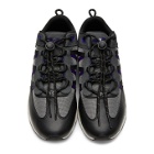 PS by Paul Smith Grey and Purple Roscoe Sneakers