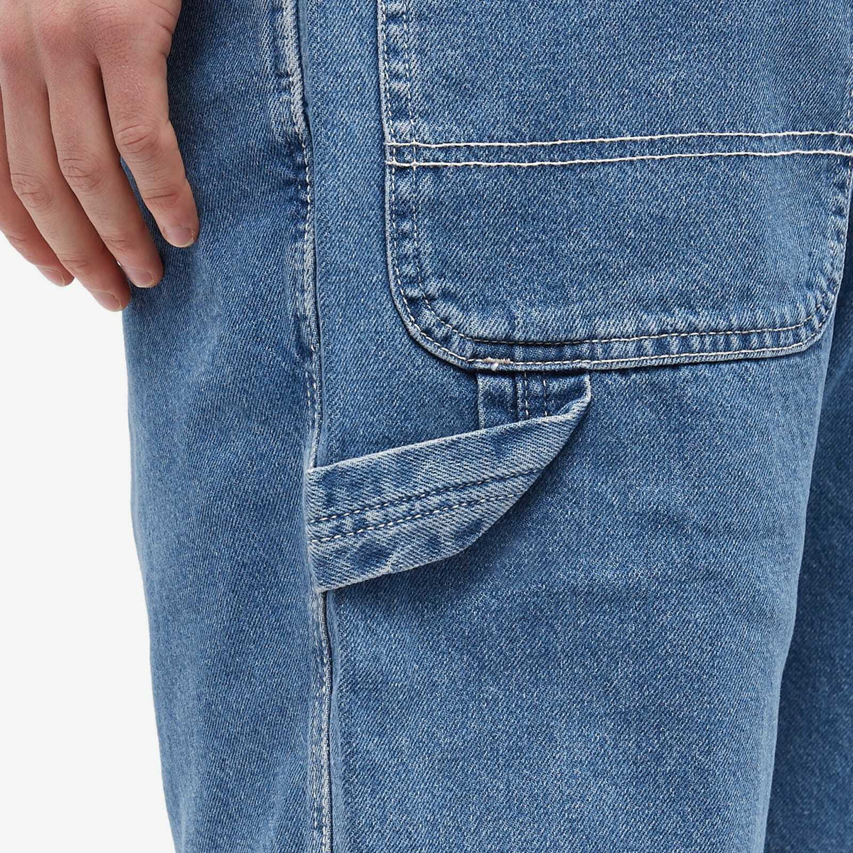 Dickies Men's Garyville Denim Short in Classic Blue Dickies Construct