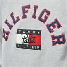 Tommy Jeans x Patta Crew Sweat in Mid Grey Heather