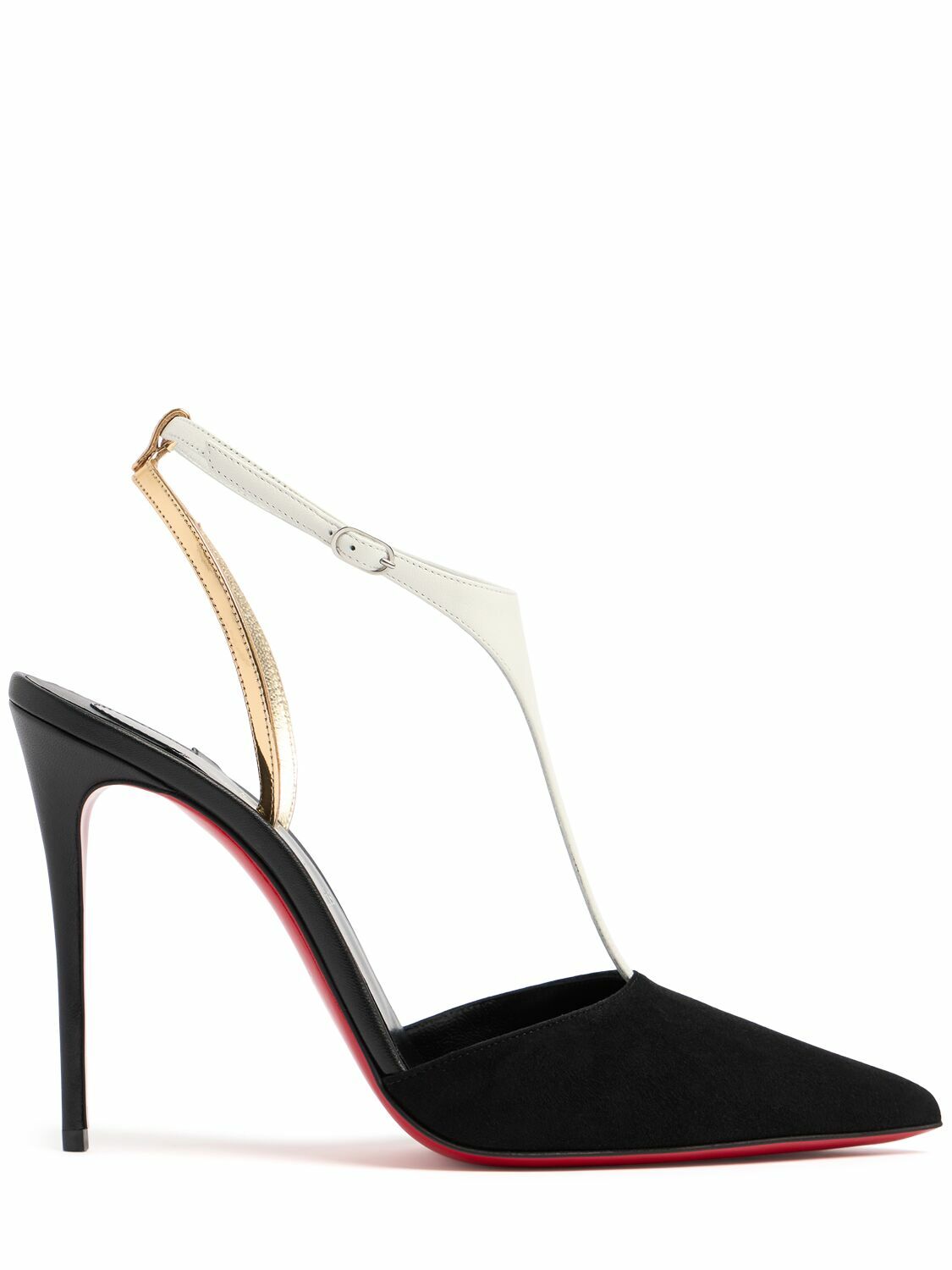 CHRISTIAN LOUBOUTIN 100mm Athina Suede Pumps