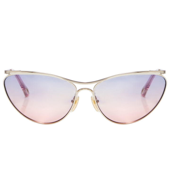 Photo: Chloé Fashion Show cat-eye sunglasses