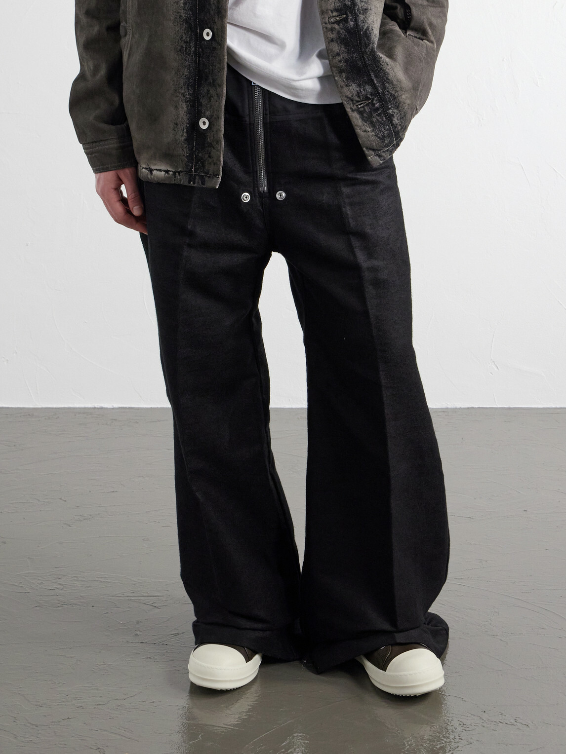 Rick Owens - Sneaks Leather Sneakers - Brown