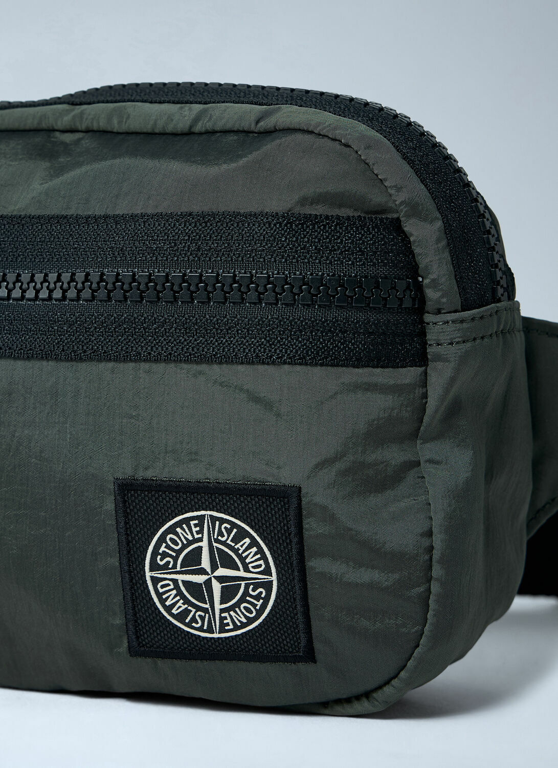 Stone Island Logo Motif Belt Bag