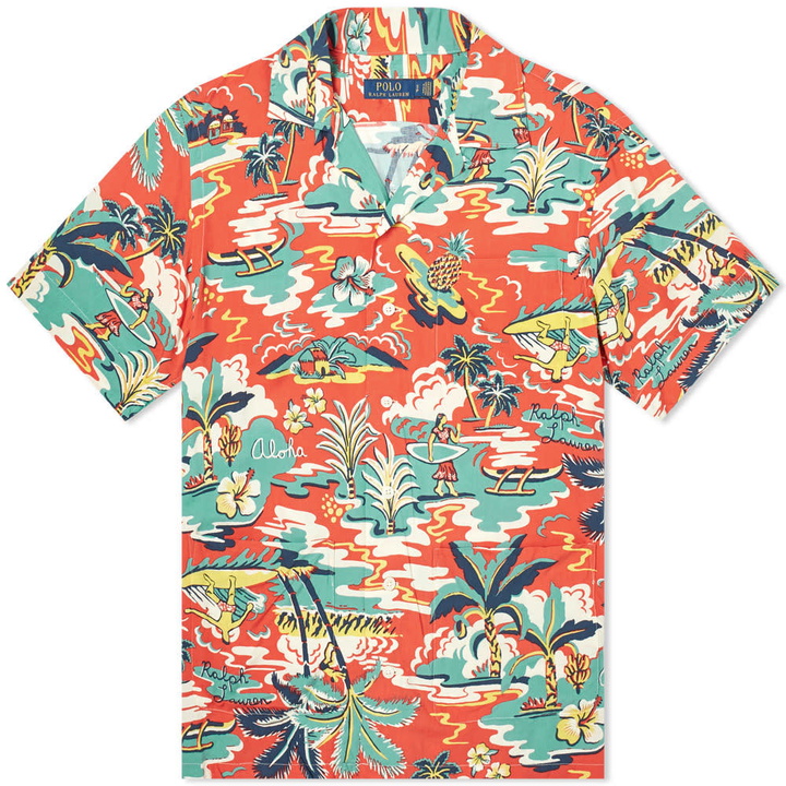 Photo: Polo Ralph Lauren Short Sleeve Vintage Palm Vacation Shirt