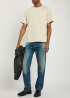 Agolde Asha Cotton T-shirt Beige