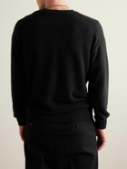 Auralee - Baby Cashmere Sweater - Black