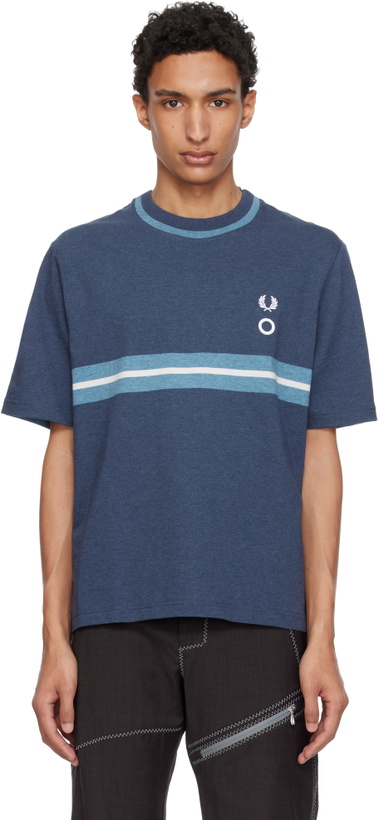 Photo: Craig Green Blue Fred Perry Edition 'Half And Half' T-Shirt