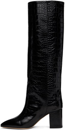 Paris Texas Black Anja 70 Tall Boots