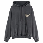 END. x Represent Men's 'Platinum' Oversized Hoodie in Washed Grey