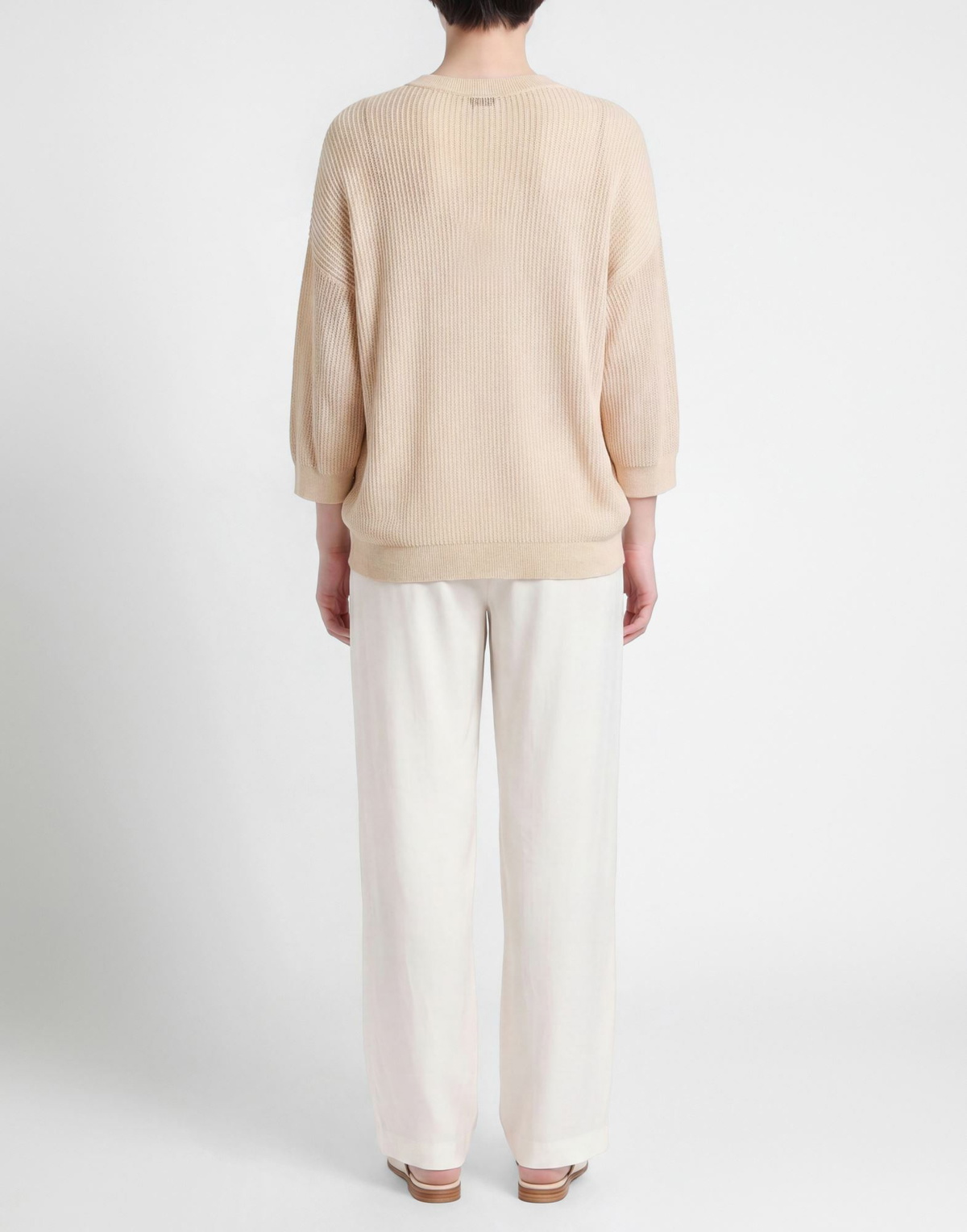 Peserico Womens Cardigan in Beige