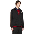 Gucci Black Tricot Track Jacket