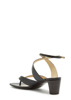 Lemaire Tong 50 Leather Thong Sandals Dark Brown