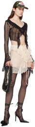Raga Malak Black Zida Blouse