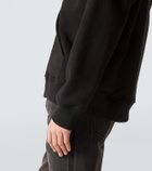 Givenchy Logo cotton fleece zip-up hoodie