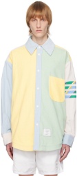 Thom Browne Multicolor 4-Bar Shirt