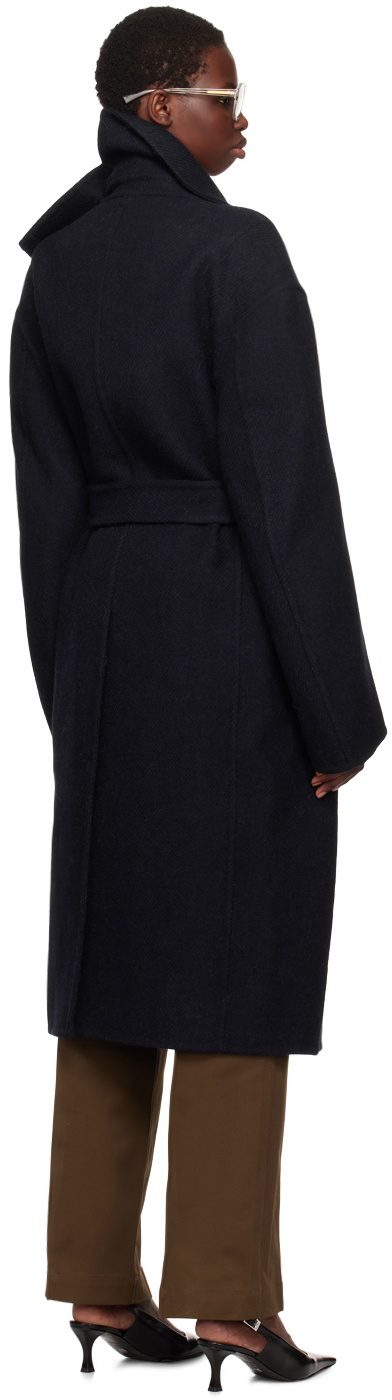 Recto Navy Handmade Kuse Coat
