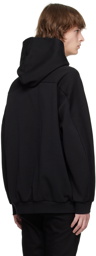 Attachment Black Double-Faced Hoodie