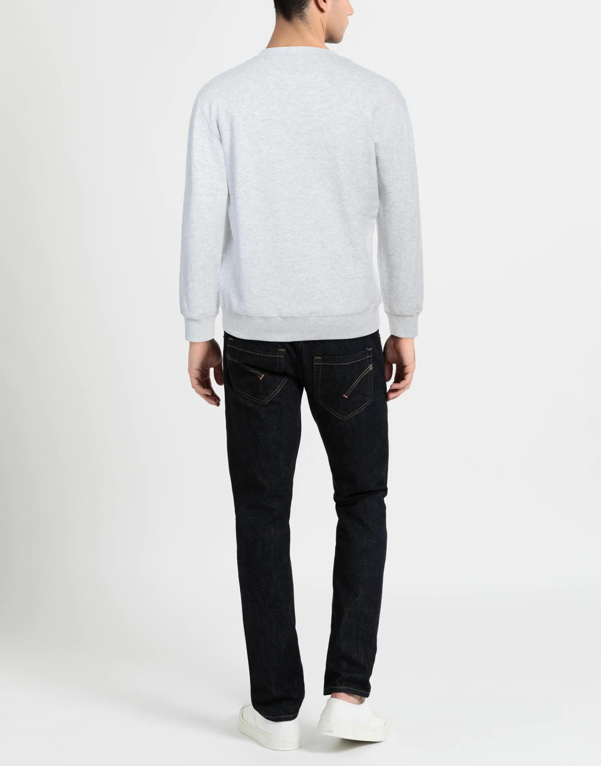 Brunello Cucinelli Mens Sweatshirt Light in Grey