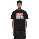 Palm Angels Black Sensitive Content T-Shirt