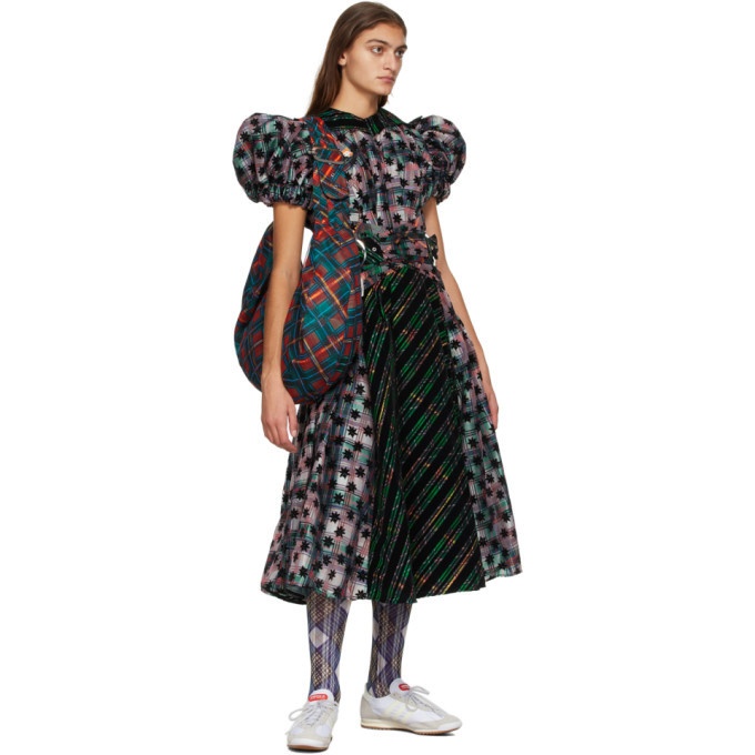 Chopova Lowena Multicolor Empire Waist Dress