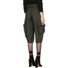 Fendi Green Mohair Cargo Pants