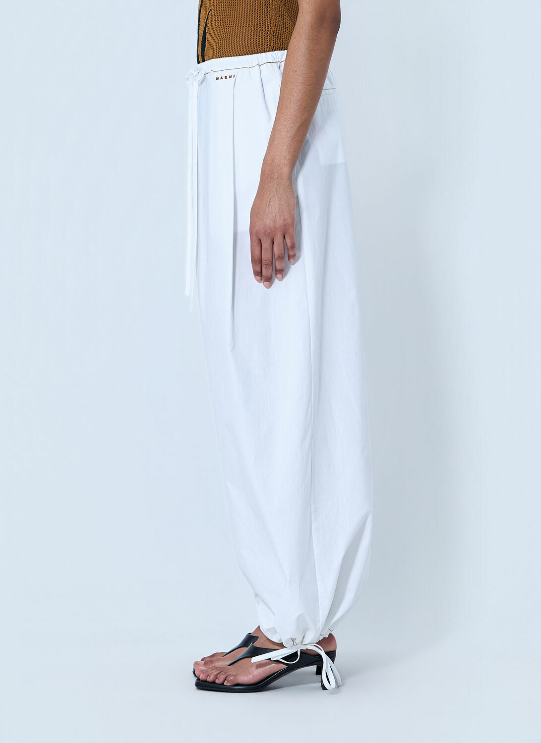Marni Wide-Leg Drawstring Trousers
