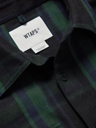 WTAPS - Deck Checked Cotton Shirt - Black