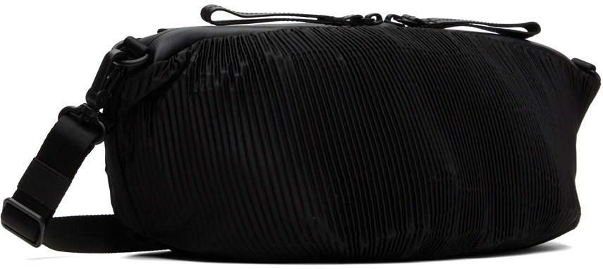 Côte&Ciel Black Orne Pleated Bag Cote & Ciel