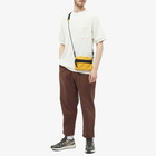 Taikan Men's Small Sacoche Cross Body Bag in Mustard Ripstop