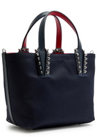 Christian Louboutin Cabata Mini Canvas Tote - Navy - One Size