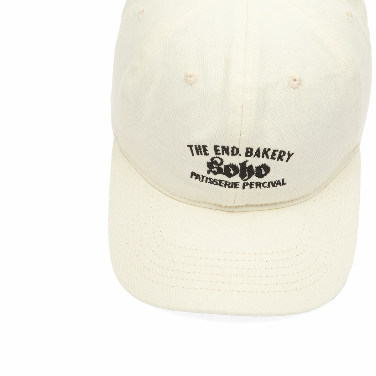 Percival Men's Patisserie Cap - Presented by END. in Ecru 