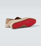 Christian Louboutin Alfarica leather espadrilles