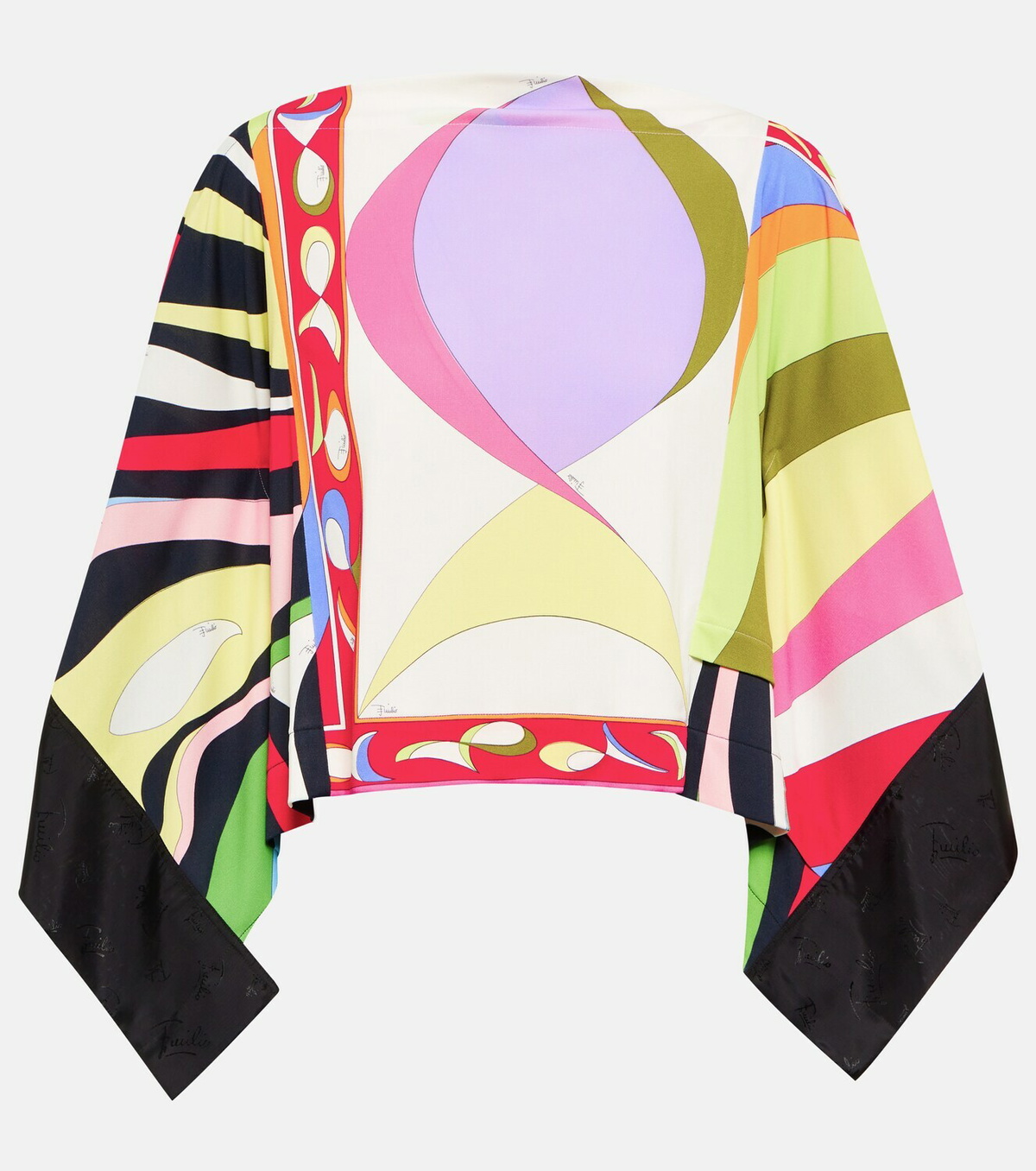 Pucci - Printed jersey blouse Emilio Pucci