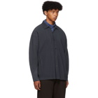 Homme Plisse Issey Miyake Charcoal Pleated Long Sleeve Shirt