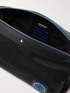Montblanc - Blue Spirit Leather-Trimmed ECONYL Wash Bag