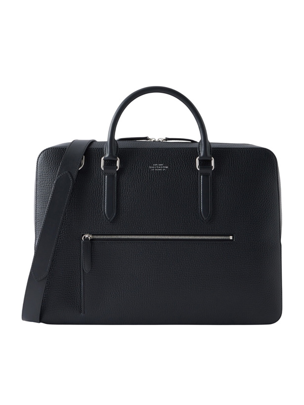 Photo: Smythson - Slim Full-Grain Leather Briefcase