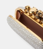 Alexander McQueen Skull Knuckle embellished clutch