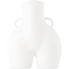 Anissa Kermiche White Love Handles Vase