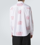 Simone Rocha Embroidered cotton poplin shirt