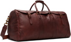 Polo Ralph Lauren Tan Heritage Leather Duffle Bag