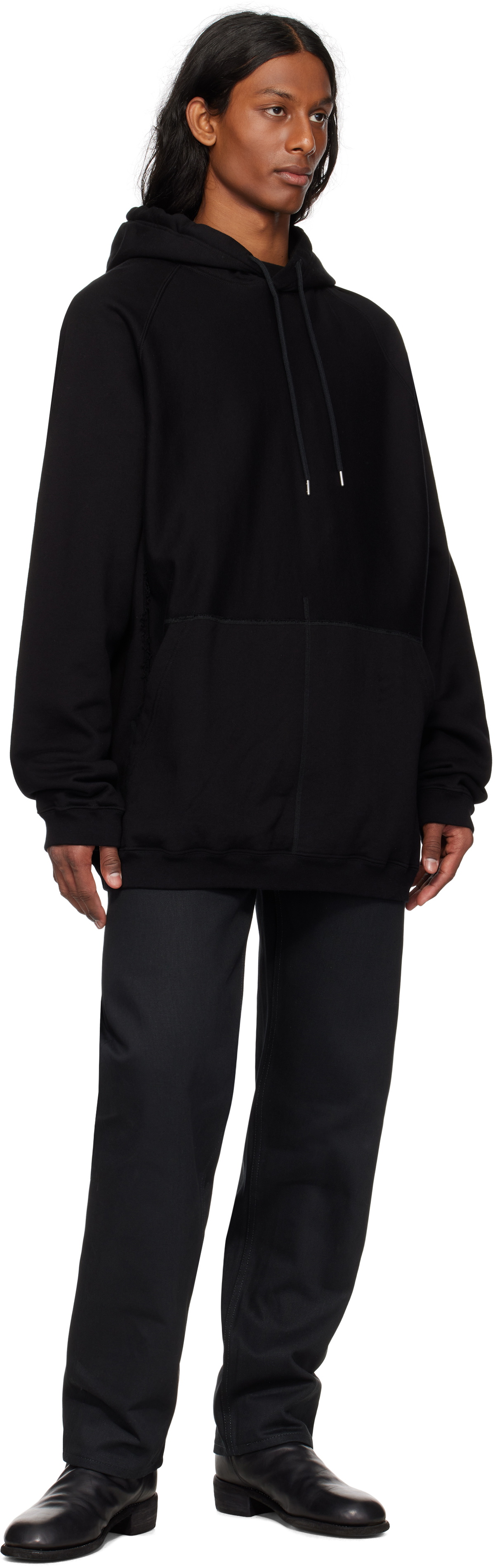 TAKAHIROMIYASHITA TheSoloist. Black Oversized Hoodie