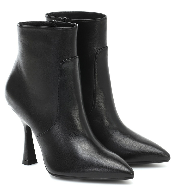 Photo: Stuart Weitzman - Melena leather ankle boots