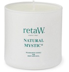 retaW - Natural Mystic Scented Candle, 145g - White