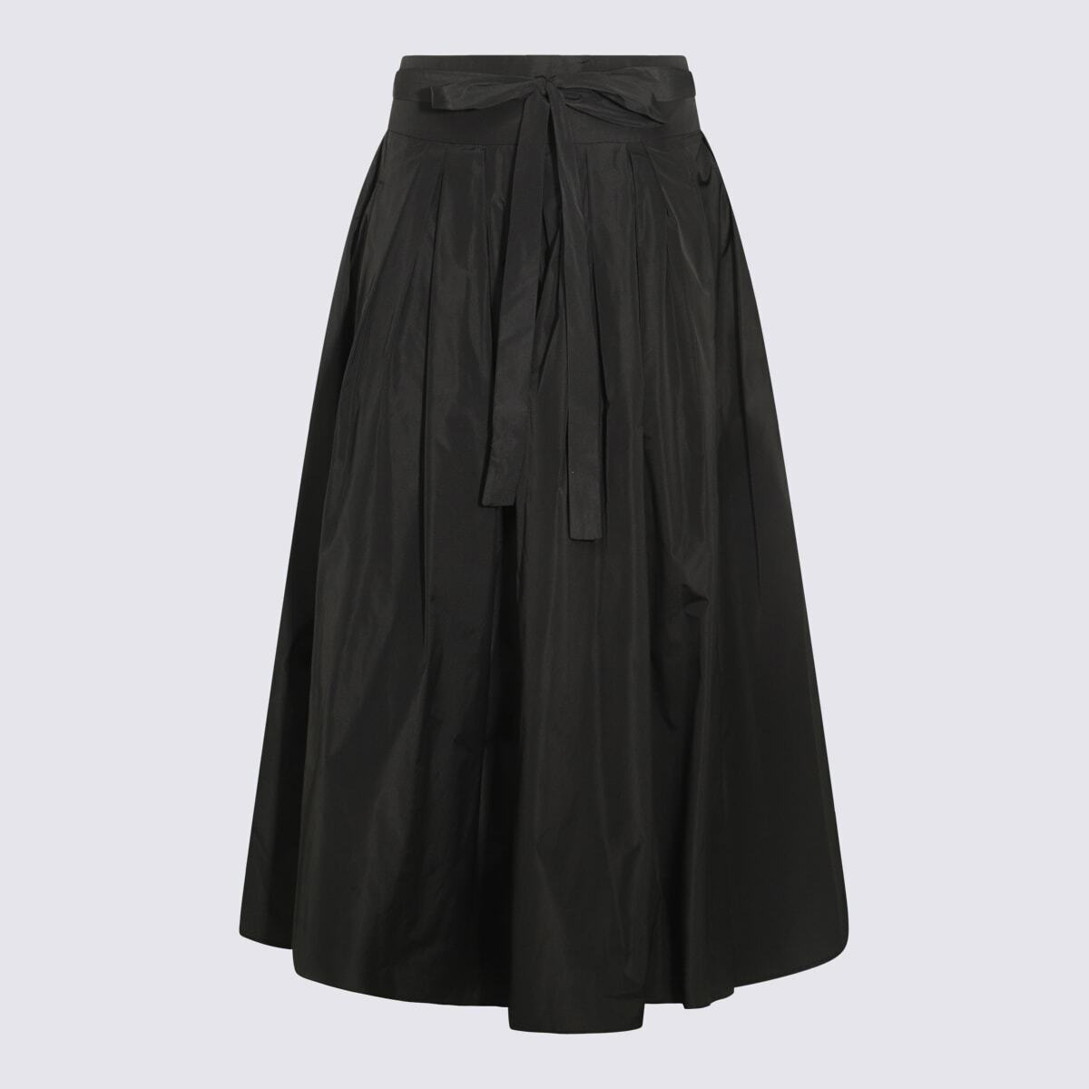 スカート theredthread S curve skirt normal Black THEREDTHREAD】S curve skirt normal